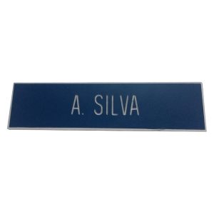 Placa de nome rígida