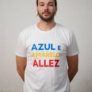 T-shirt "Azul e Amarelo"