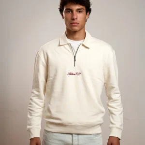 Beige Quarterzip