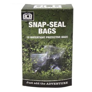 Snap seal bag