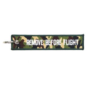 Keychain remove before flight