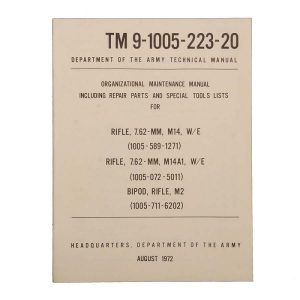 Book dep. of the army Tech. manual 08/1972
