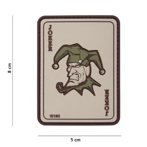 Patch 3D PVC Joker