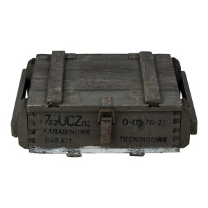 Wooden army box