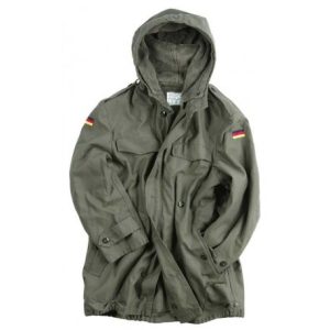 Parka longa usada