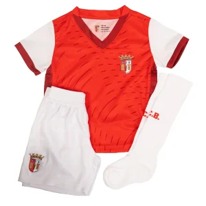 Kit Mini Gverreiro SC Braga 24/25 Vermelho