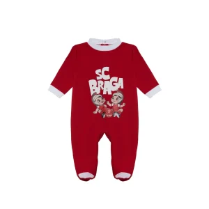 Babygrow SC Braga Mascotes Bebé Vermelho