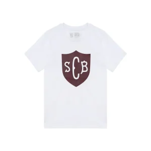 T-shirt SC Braga Escudo Júnior Branca
