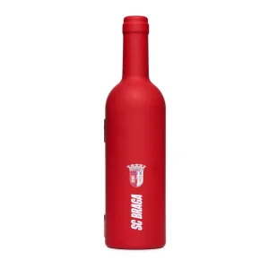 Garrafa Saca-Rolhas SC Braga Vermelha