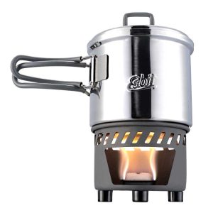 Cookset for solid fuel