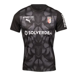Camisola Oficial SC Braga Principal Guarda-Redes 25/26 Adulto Preta