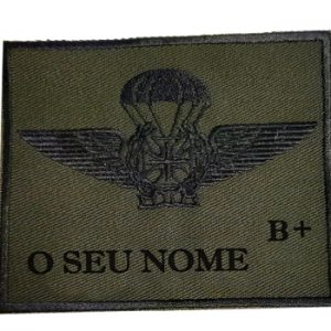 Bordado placa nominal Paraquedista