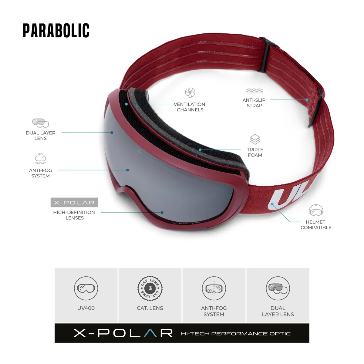 Parabolic Red / Silver - Image 8