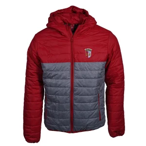 Blusão SC Braga Senhora Vermelho e Cinzento