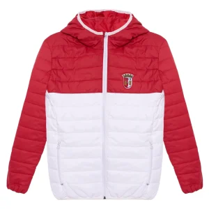 Blusão SC Braga Adulto Vermelho e Branco