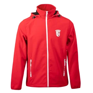 Casaco Softshell SC Braga Júnior Vermelho