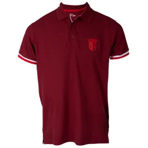 Polo SC Braga Adulto Bordô