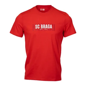 T-shirt SC Braga MCMXXI Júnior Vermelha