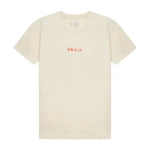 T-shirt SC Braga Vintage Adulto Bege