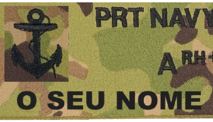 Placa nominal Marinha (novo camuflado)